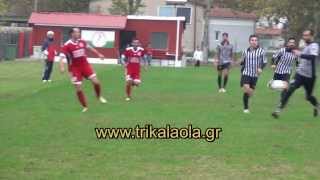 preview picture of video 'Φήκη-Καλύβια 1-1 παράταση πέναλτι 3-1 κύπελλο ποδοσφαίρου ΕΠΣΤ Τρικάλων Τρίτη 19-11-2013'