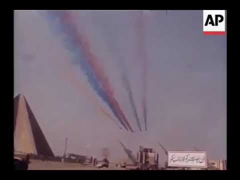 Detik detik Pembunuhan Presiden Mesir Anwar Sadat saat Parade Militer.