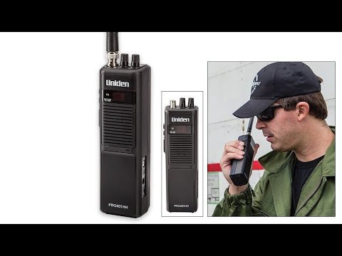 Uniden PRO401HH CB radio showcase
