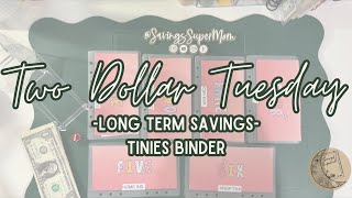 Two Dollar Tuesday | Mini’s Challenges | Tinies Binder