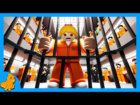 Hannah muss aus dem Gefängnis entkommen!😱 Playmobil Familie Vogel  Roblox Obby
