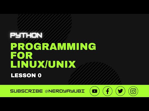 How To Write Python Script For Linuxunix Lesson 0 Subprocess