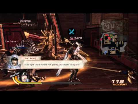 Shu Story Mode Stage 2-4 Battle of Chibi - Part 1 Dynasty Warriors 7 HD