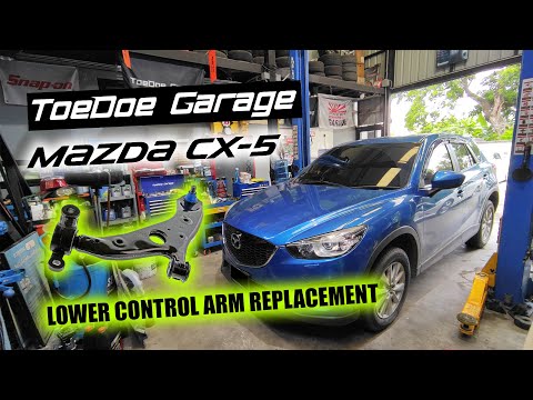 MAZDA CX-5 lower control arm replacement