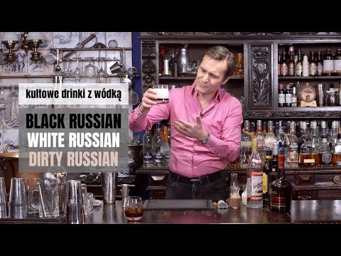 Black Russian, White Russian, Dirty Russian | How to make easy, classic vodka drinks - recipes