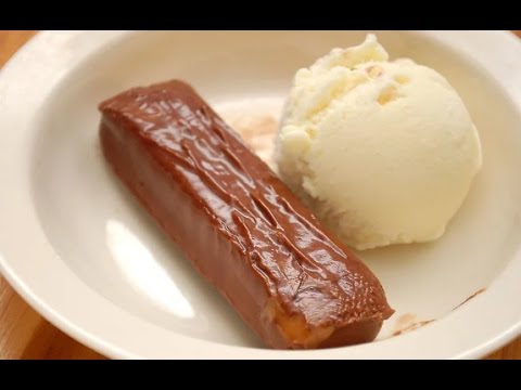 How to Fry a Mars Bar Eating With Ice Cream Simple Easy Make At Home