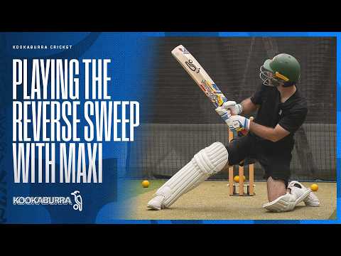 Glenn Maxwell's Reverse Sweeping Masterclass | Kookaburra Cricket