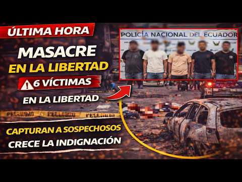 🚨 Masacre en La Libertad deja 6 víctimas: capturan a sospechosos y crece la indignación