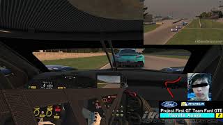 【iRacing】iELMS Rd.1 Project First GT Team Ford GTE【 Start→1hour】