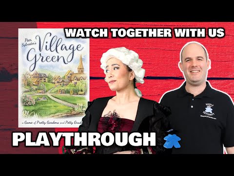 Village Green - Board Game Premier Playthrough!
