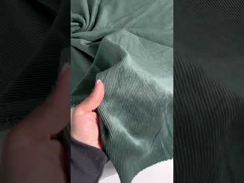 Velvetas su elastanu Tamsiai žalias pigiau