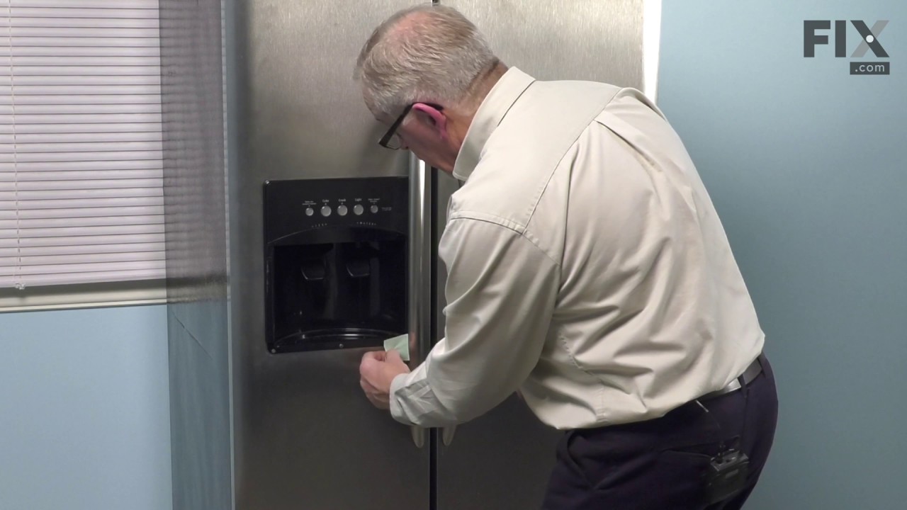 Replacing your Frigidaire Refrigerator Ice Chute Door