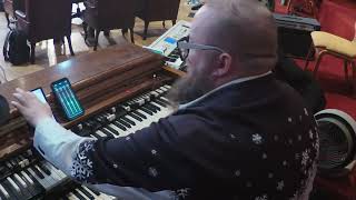 My Response/Leap - GMS COGIC Youth Sunday - 1/25/26 - Dan "Spiffy" Neuman on organ