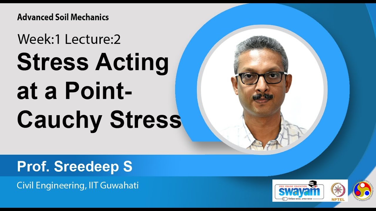 Lec 2 : Stress acting at a point- Cauchy stress