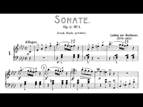 Beethoven: Sonata No.1 in F Minor, Op.2 No.1 (Kovacevich, Lewis, Buchbinder)