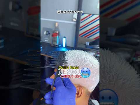 It Snowed on Straight Hair❄️🇧🇷Subscribe to my channel ❤️ step by step pinned in the video #it sno...