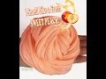 Fresh Sweet Peach Fluffy Slime