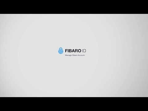 FIBARO ID – Manage FIBARO Account