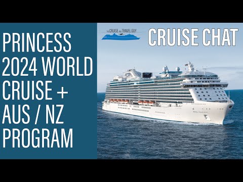 Thumbnail for PRINCESS WORLD CRUISE 2024 | Australia - New Zealand 2023-2024 Program ft around Australia and more!