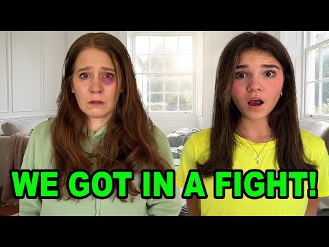 We Got In A FIGHT! I Didn't Mean To Do It