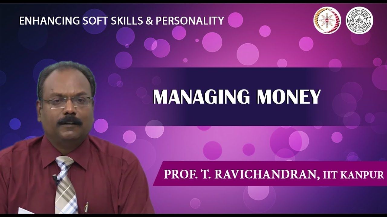 Lecture 30: Managing Money