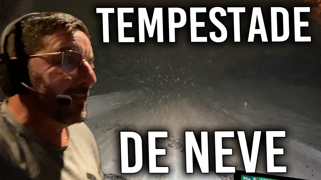 A MAIOR TEMPESTADE DE NEVE DO USA - MUITO PERIGOSO