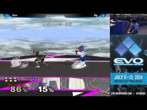 EVO 2014 SSBM Pools - Bacon vs Digg