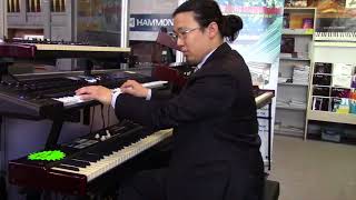 Video thumbnail for Hammond SK1 88 Demo | Lester from Bernies Music Land by Bernies Music Land