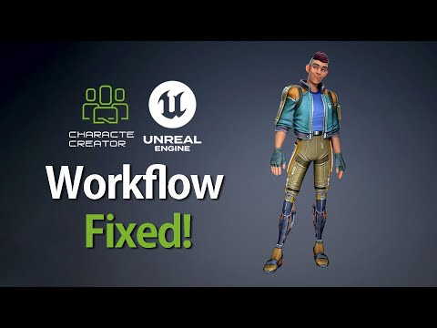 #UE5 Series: Character Creator 5 to UNREAL Engine Workflow