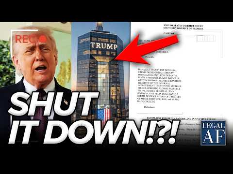 Trump STUNNED as Federal Lawsuit MOVES to SHUTDOWN LIBRARY?!?!