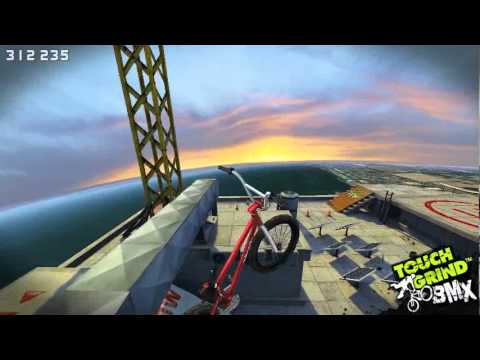 how to get a gold medal on skyline - Touchgrind BMX