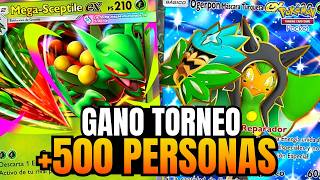 NUEVO DECK DE MEGA SCEPTILE GANO TORNEO de MAS DE 500 PERSONAS en POKEMON TCG POCKET