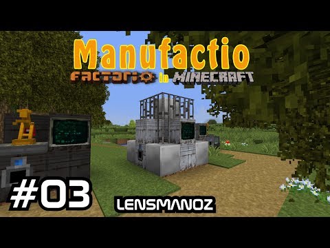 Minecraft Manufactio Ep 3 - Two new machines