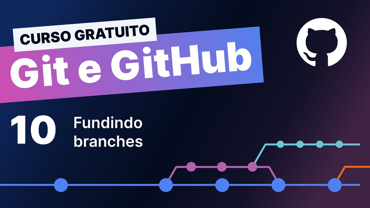Curso gratuito Git e Github #10 - Fundindo branches