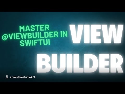 Master ViewBuilder in SwiftUI – Reusable Views & Dynamic UI | iOS | SwiftUI