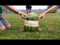 Watermelon+400 rubber bands