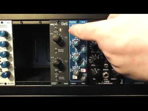 Демонстрация эквалайзера Midas Parametric Equaliser 512