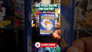 Do you rate or hate? #pokemon #pokemoncards #pokemonchannel #pokemontcg #packbattle