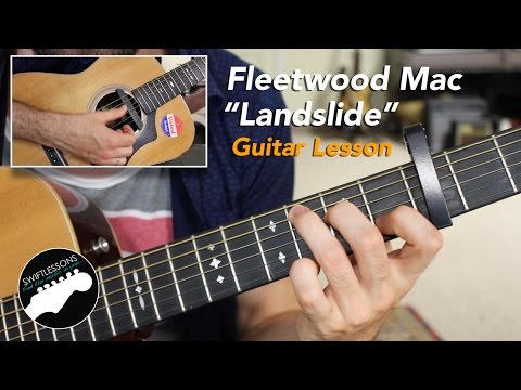 Fleetwood Mac "Landslide" - Acoustic Fingerstyle Guitar Lesson