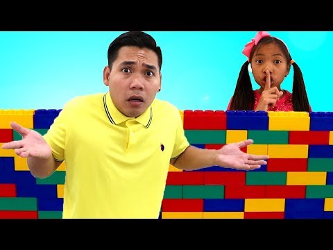 Johny Johny Yes Papa Story | Wendy Pretend Play Hiding from Homework Kids Video