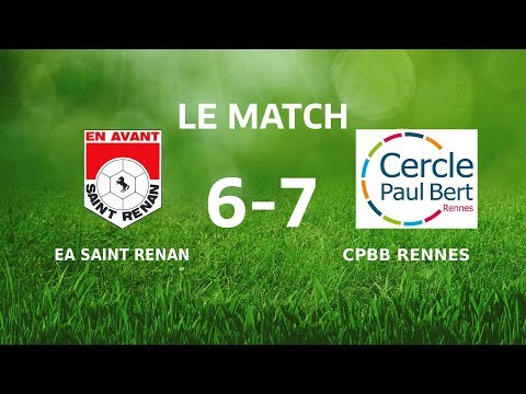 CdB: 1/4 de finale. EA St Renan - CPB Rennes (6-7)