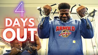 ANDREW JACKED BACK WORKOUT | 4 DAYS OUT | ARNOLD CLASSIC UK PREP