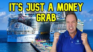 PEOPLE ARE ANGRY AT ROYAL CARIBBEAN CALLING IT A MONEY GRAB