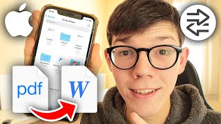 How To Convert PDF To Word On iPhone - Full Guide