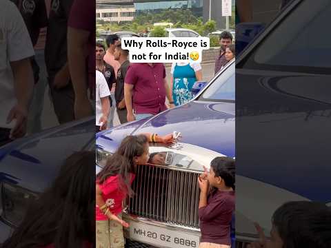 This is why Rolls-Royce is not for India! #supercar #luxurycar
