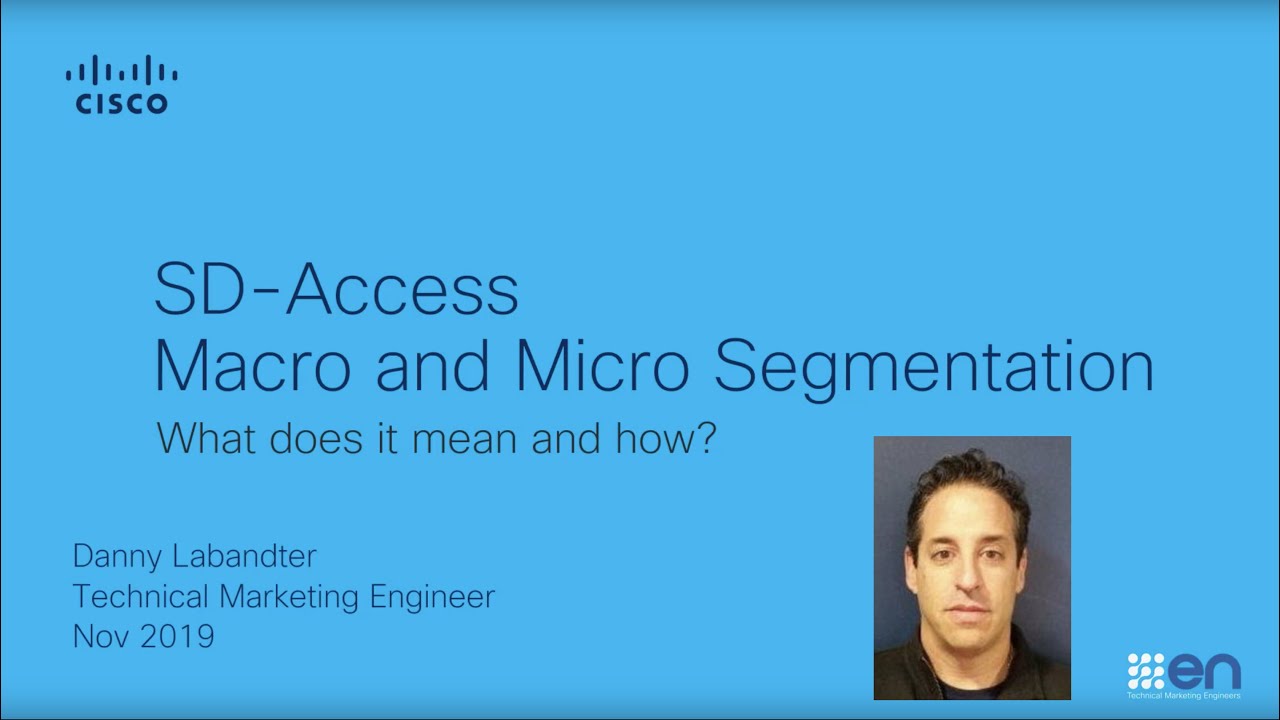 What is Macro and Micro Segmentation in SD-Access ??