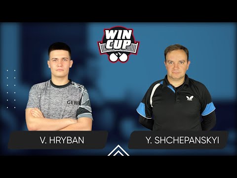 02:45 Vadym Hryban - Yurii Shchepanskyi West 6 WIN CUP 27.06.2024 | Table Tennis WINCUP