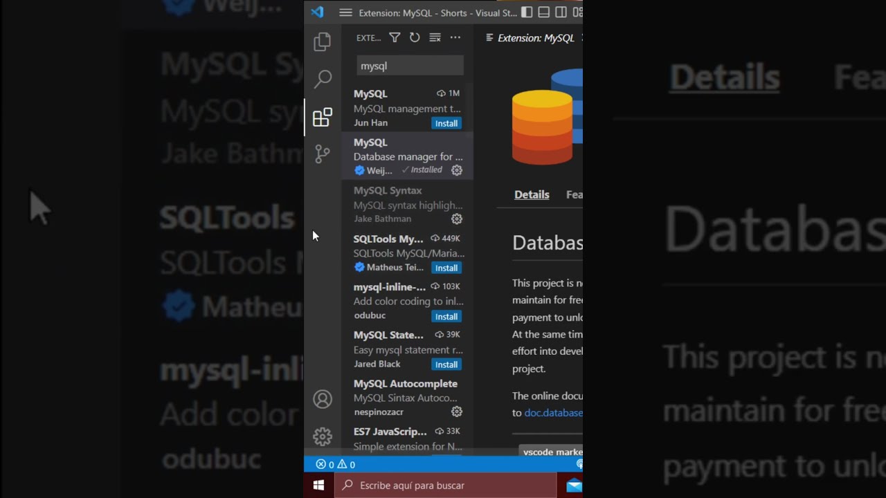 Connecting to MySQL Database from Visual Studio Code | Step-by-Step Guide