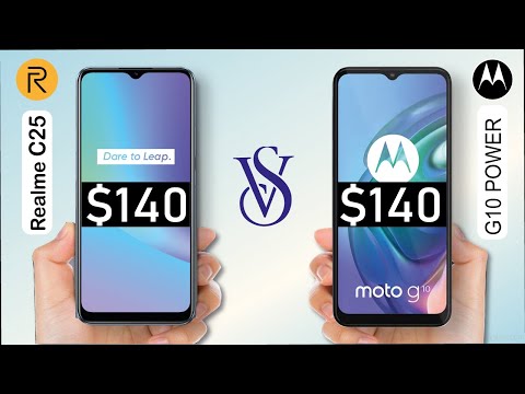 Realme C25 vs MOTO G10 POWER  Full Comparison