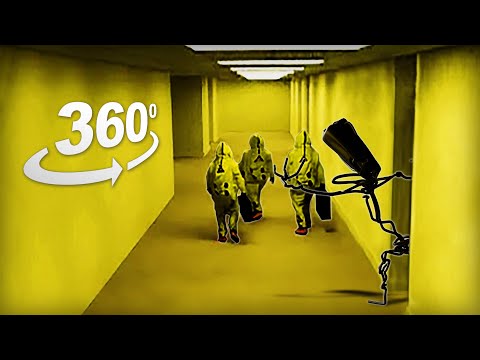 360° Backrooms VR Collection (Found Footage)